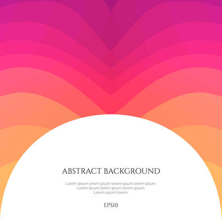 Abstract background with curved lines. Specify the direction of the movement.のイラスト素材
