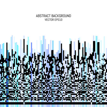 Abstract background of many geometrical elements. Form overlay each other.のイラスト素材