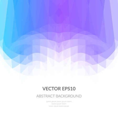 Abstract background of distorted geometrical shapes. The curvature of space. Flowing lines.のイラスト素材