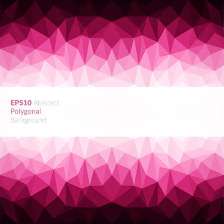 Abstract background in the polygonal style. Pattern of triangles. Geometric texture.のイラスト素材