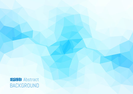 Abstract background in the polygonal style. Geometric texture.のイラスト素材