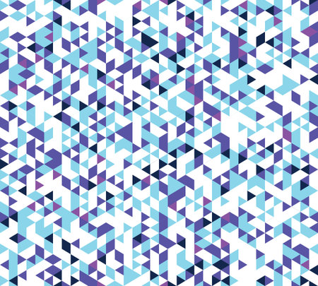 Abstract seamless pattern with the texture of the triangles.