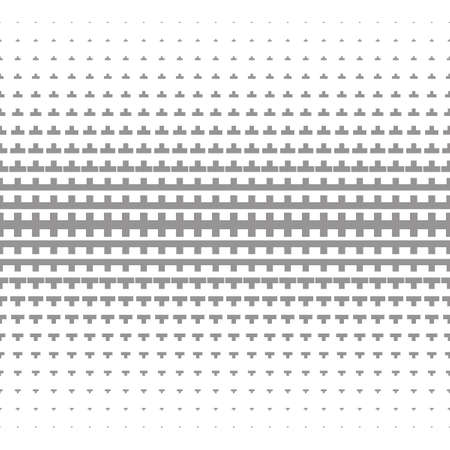 Pattern of halftones for borders. Halftone vector background.のイラスト素材