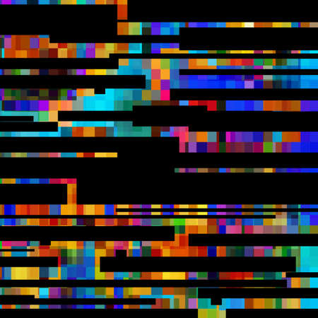 Abstract background with geometric texture. The image is broken up into parts. Optical illusion of motion.のイラスト素材