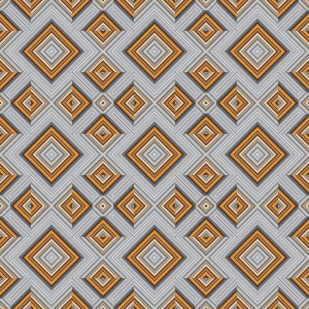 Abstract seamless pattern of many shapes. Vector kaleidoscope.