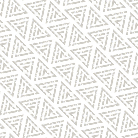 Abstract seamless geometric pattern. Images for the design of home textiles and packaging.のイラスト素材