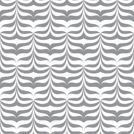 Abstract wavy lines seamless pattern. Geometric pattern for clothes and wallpapers.のイラスト素材