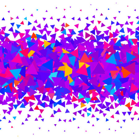 Abstract background with bright texture from triangles. Geometric pattern for a bright cheerful...