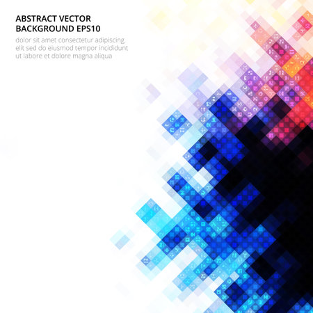 Abstract image for bright and creative design.のイラスト素材