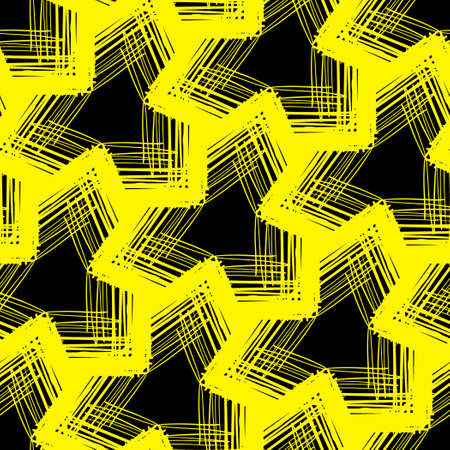 Pattern with simple shapes for your design.のイラスト素材