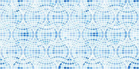 Pattern of vector mosaic in the oriental style.のイラスト素材