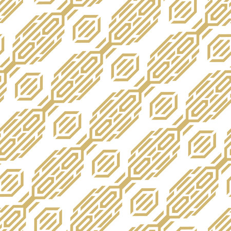 Abstract seamless pattern in Art Deco style.
