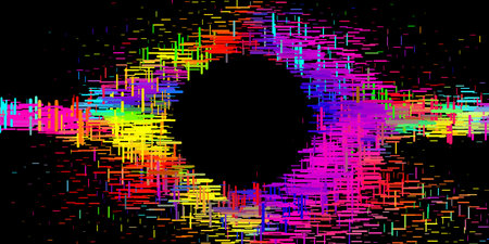 Bright abstract image in a modern style.のイラスト素材