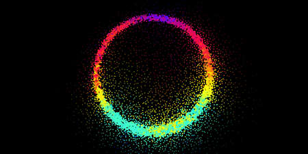 Bright abstract image in a modern style.のイラスト素材