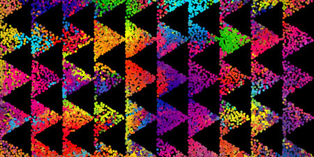 Bright abstract image in a modern style.