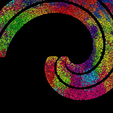 Bright abstract image in a modern style.のイラスト素材