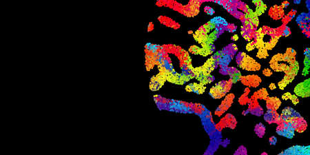 Bright abstract image in a modern style.のイラスト素材