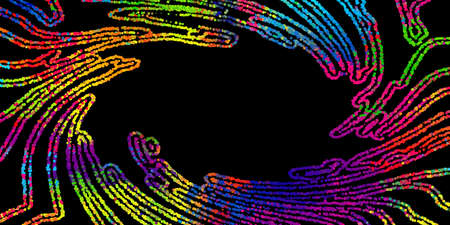 Bright abstract image in a modern style.のイラスト素材