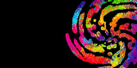 Bright abstract image in a modern style.のイラスト素材