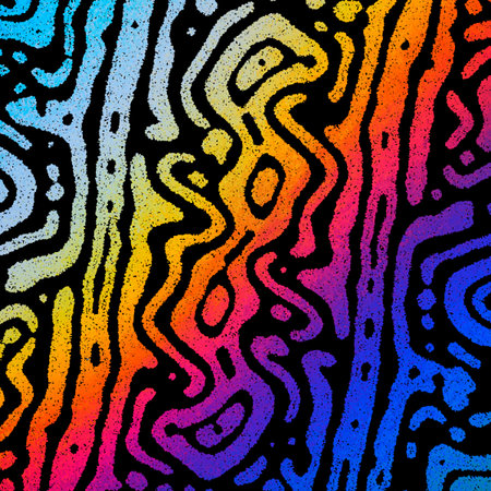 Bright abstract image in a modern style.