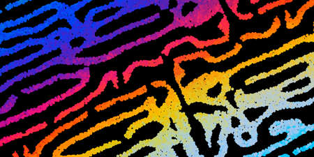 Bright abstract image in a modern style.のイラスト素材