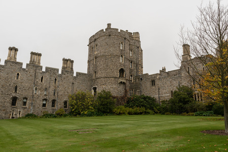 Windsor Castle in late Octoberのeditorial素材