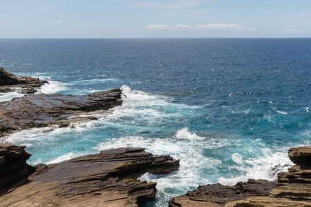 Stunning Lanai lookout vista on Oahu, HawaiiStunning Lanai lookout vista on Oahu, Hawaiiの写真素材