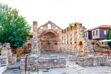 The Church of Saint Sofia in ancient city of Nessebar, Bulgariaの写真素材