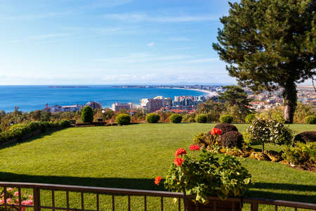 View on bay of Sunny beach resort, Nessebar, Bulgariaの写真素材