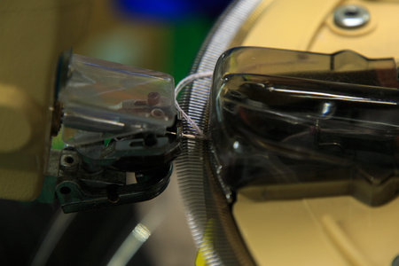 Close up of Looping machine