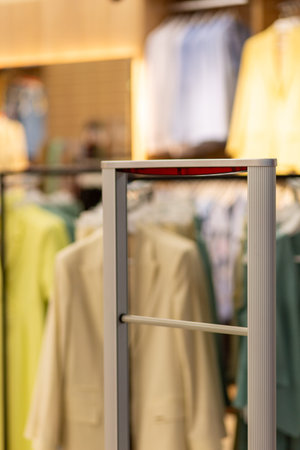 Scanner entrance gate for prevent theft in clothing store ensuring security and peace of mind for...