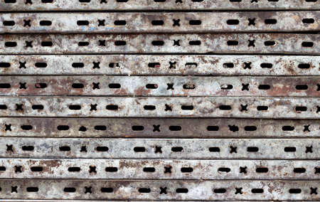 old rusty metal plate background texture Retroの写真素材