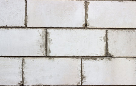 white painted concrete block wall background texture