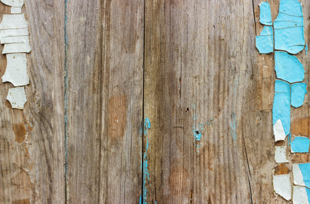 decrepit blue white  paint Old Wood  Background