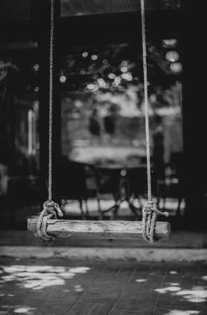Alone of swingの写真素材