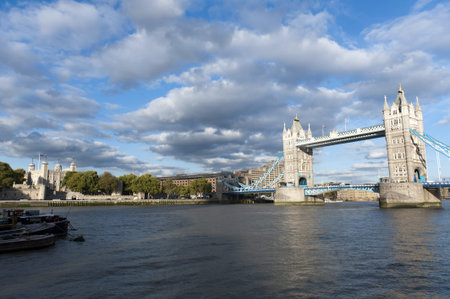 the tower bridge in London on River Thames