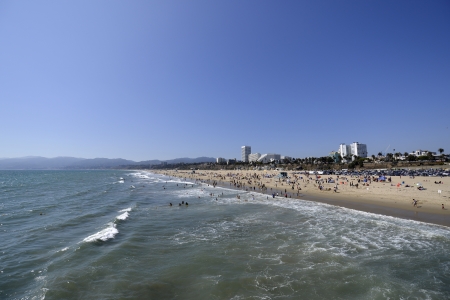 Los Angeles beachの写真素材