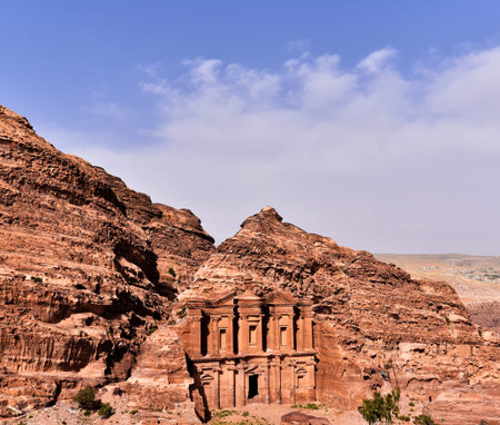 The Monastery, Petra's largest to monument in Jordan, dates from the 1st century BC, the name is the...