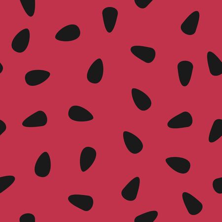 Unique and Fresh Watermelon Irregular Seamless Pattern. Unique and Trendy irregular seamless pattern background for your unique design.のイラスト素材