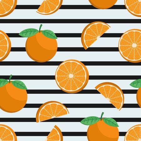 Yellow Fresh Banana Irregular Seamless Pattern With Black Stripes Ornament. Unique and Trendy irregular seamless pattern background for your unique design.のイラスト素材