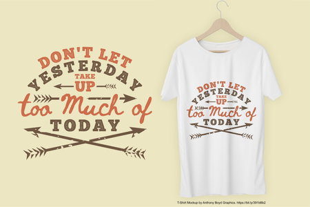 Everyday Is A Good Day To Start Motivation Typography Quote T-Shirt Design.のイラスト素材
