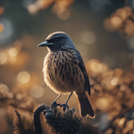 A Bird in the Forest for World Wildlife Day Backgroundの素材