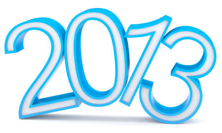 Figures 2013 isolated on whtie backgroundの写真素材