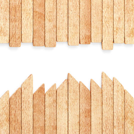 Wood planks background. 3d renderの写真素材