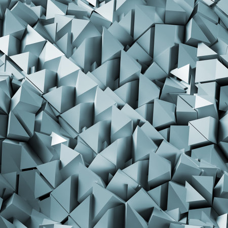 Abstract 3d polygonal background. 3d renderの写真素材