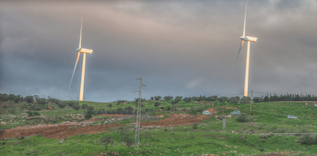 Windmill in rural Andalucia, Spain