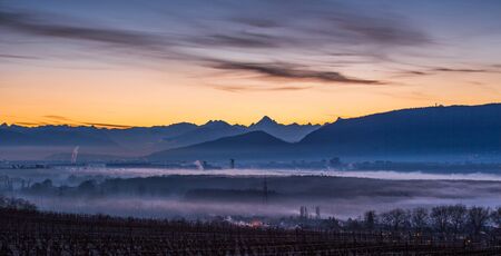Geneva landscape Switzerlandの写真素材