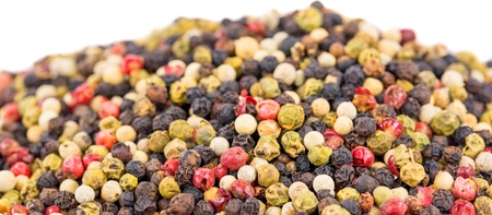 Cherry Pepper over white backgroundの写真素材