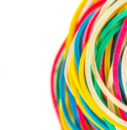 A group of rubber bands