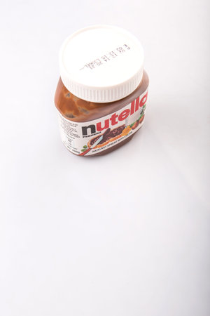 KUALA LUMPUR, MALAYSIA - JANUARY 28TH 2015. First introduced in 1964 Nutella is the brand name of an...